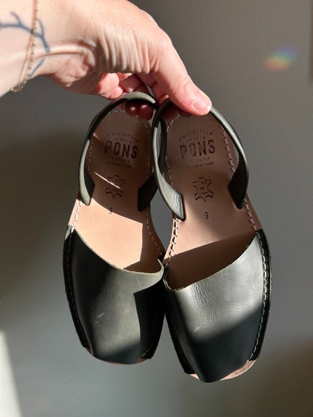 Classic Pons Avarcas Size 9 Dark Green